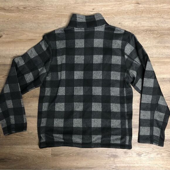 Black and Gray Checked Pullover, slim fit - Picture 4 of 5